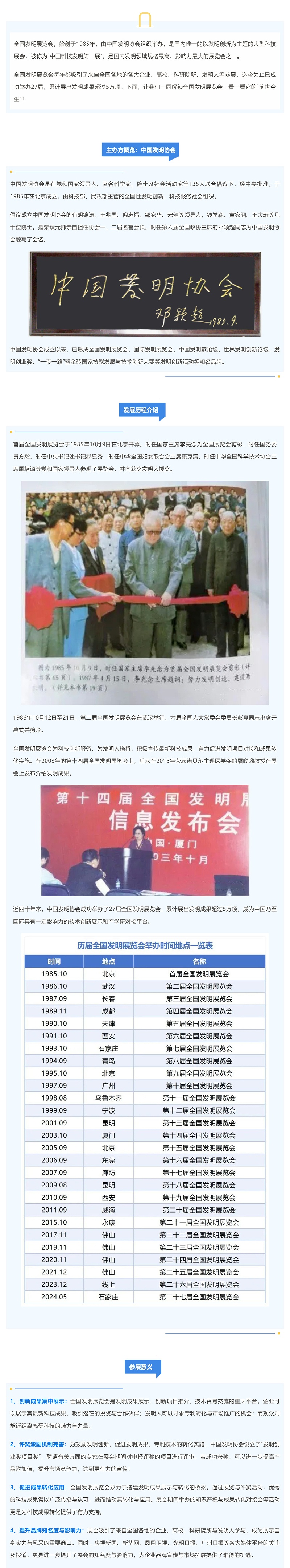 含金量MAX，解鎖全國發(fā)明展覽會(huì )的“前世今生”！_壹伴長(cháng)圖1
