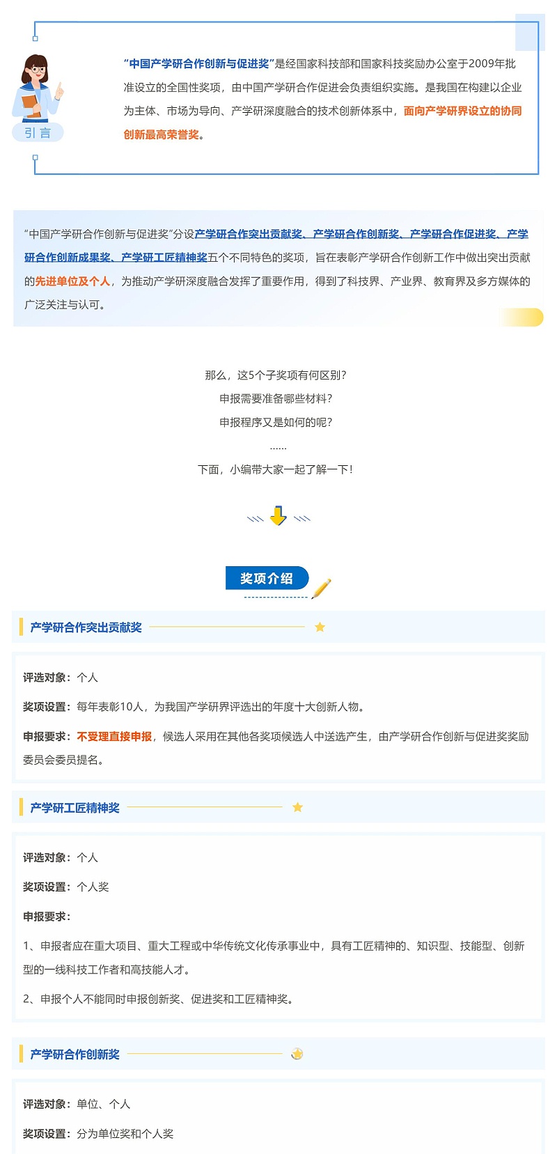 中國產(chǎn)學(xué)研領(lǐng)域最高榮譽(yù)！中國產(chǎn)學(xué)研合作創(chuàng  )新與促進(jìn)獎如何申報？_壹伴長(cháng)圖1