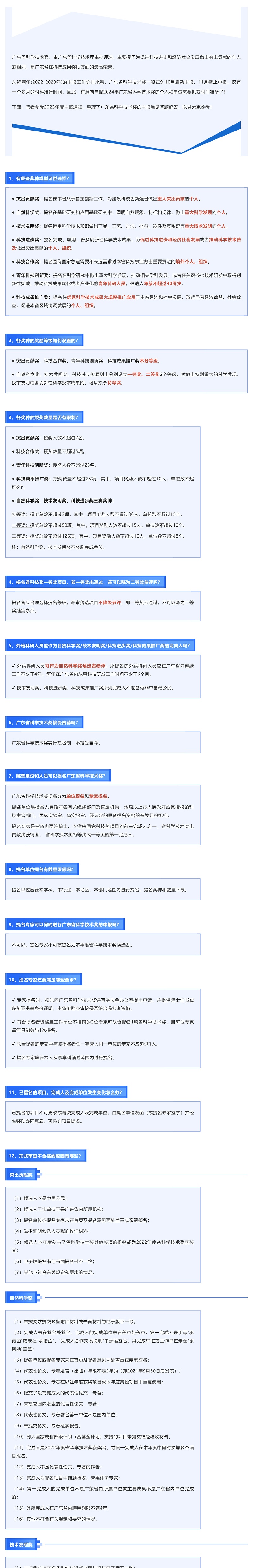 收藏！廣東省科學(xué)技術(shù)獎申報常見(jiàn)問(wèn)題解答_壹伴長(cháng)圖1